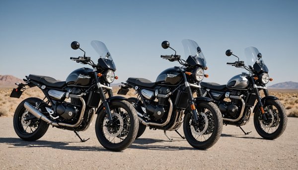 Le comparatif des modèles Triumph moto 2022